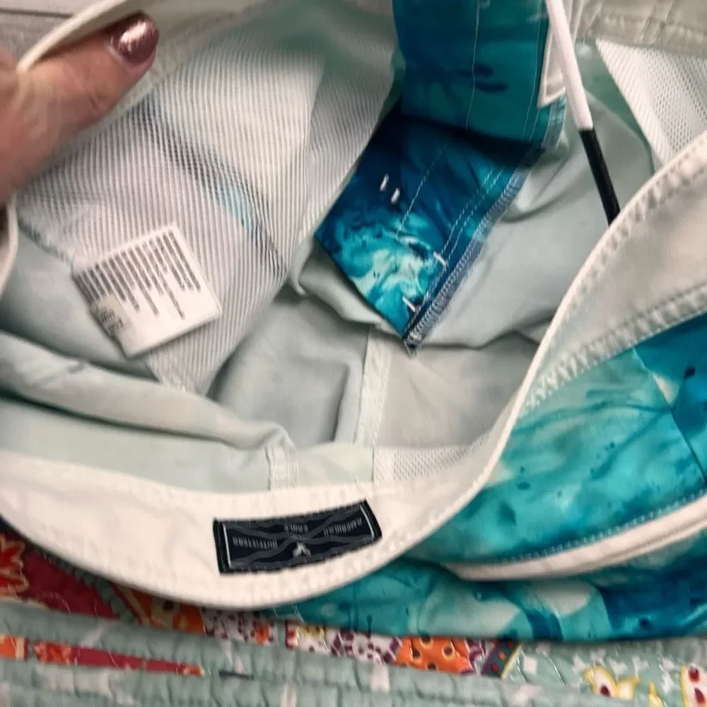 American Eagle‎ splash print swim trunks shorts